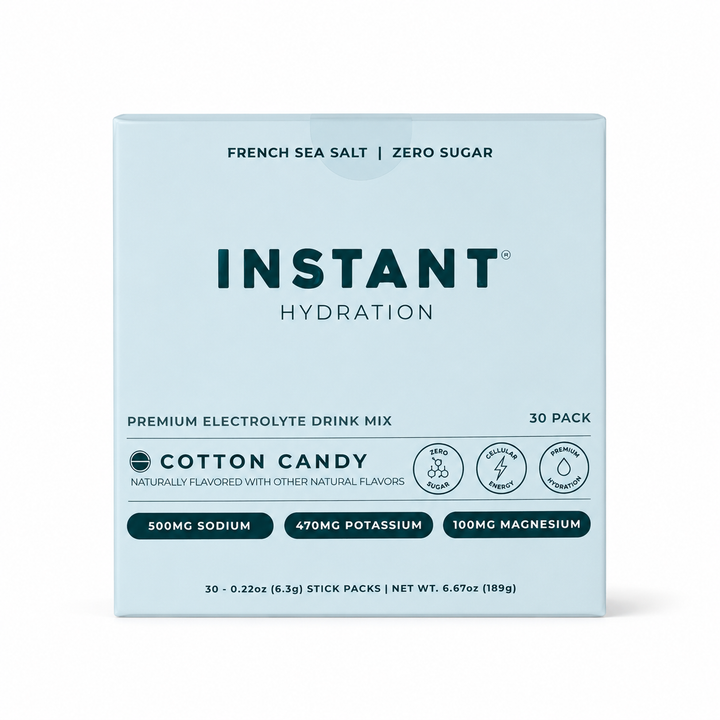 Instant Hydration Electrolyte Powder - Cotton Candy
