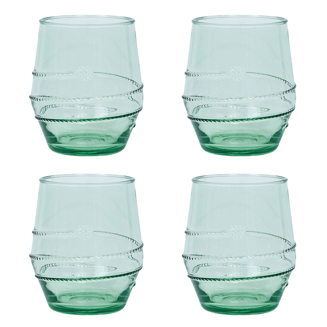 Amalia Acrylic Small Tumbler Set/4 - Seagrass