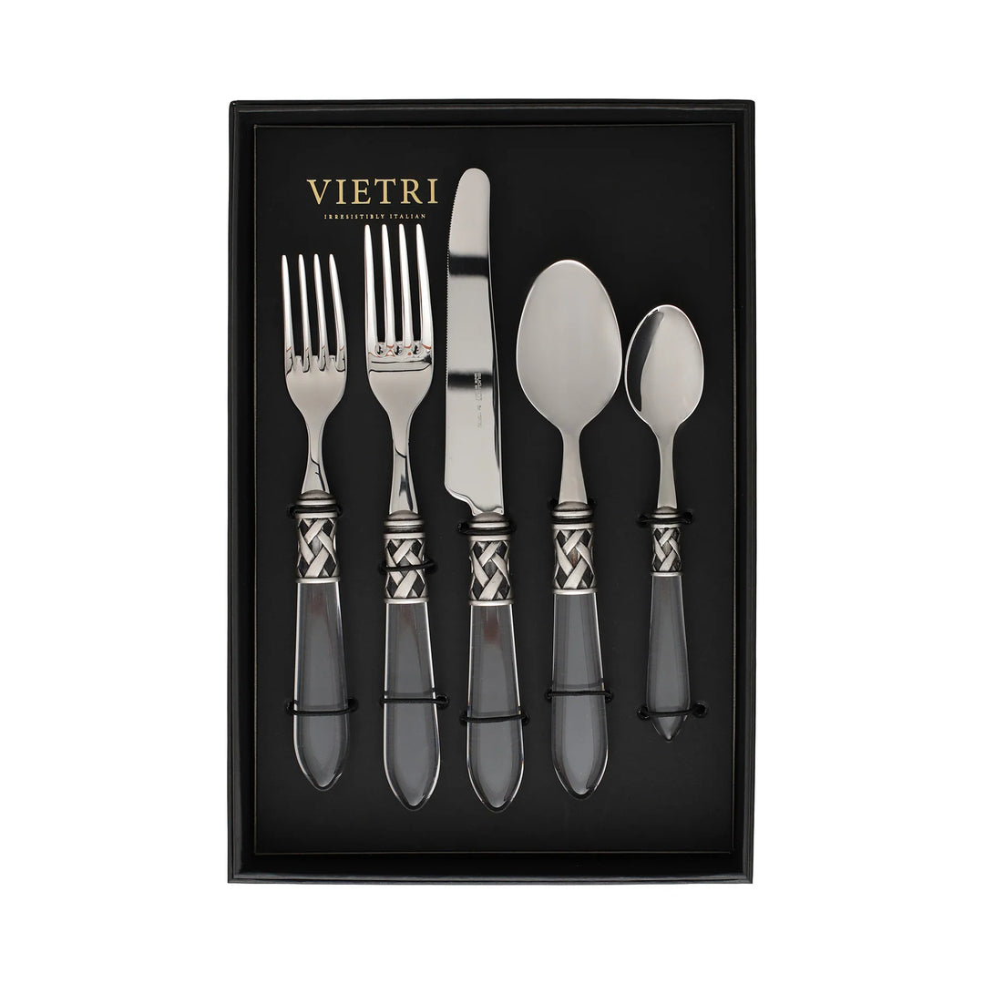 Aladdin Clear Five-Piece Place Setting