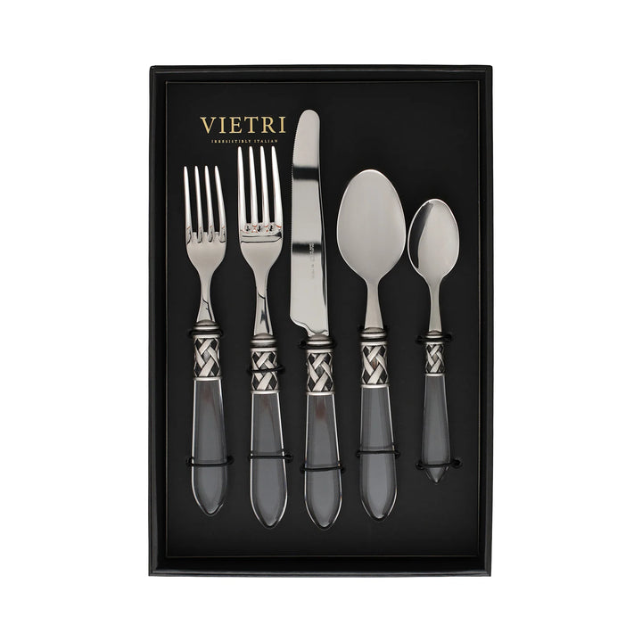 Aladdin Clear Five-Piece Place Setting