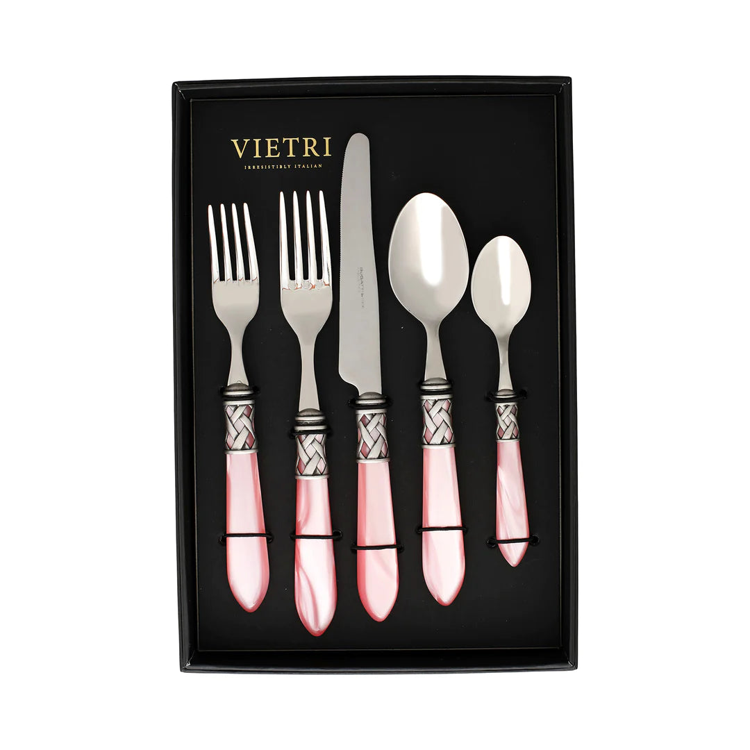 Aladdin Light Pink Five-Piece Place Setting