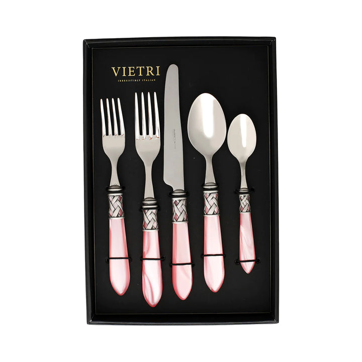 Aladdin Light Pink Five-Piece Place Setting