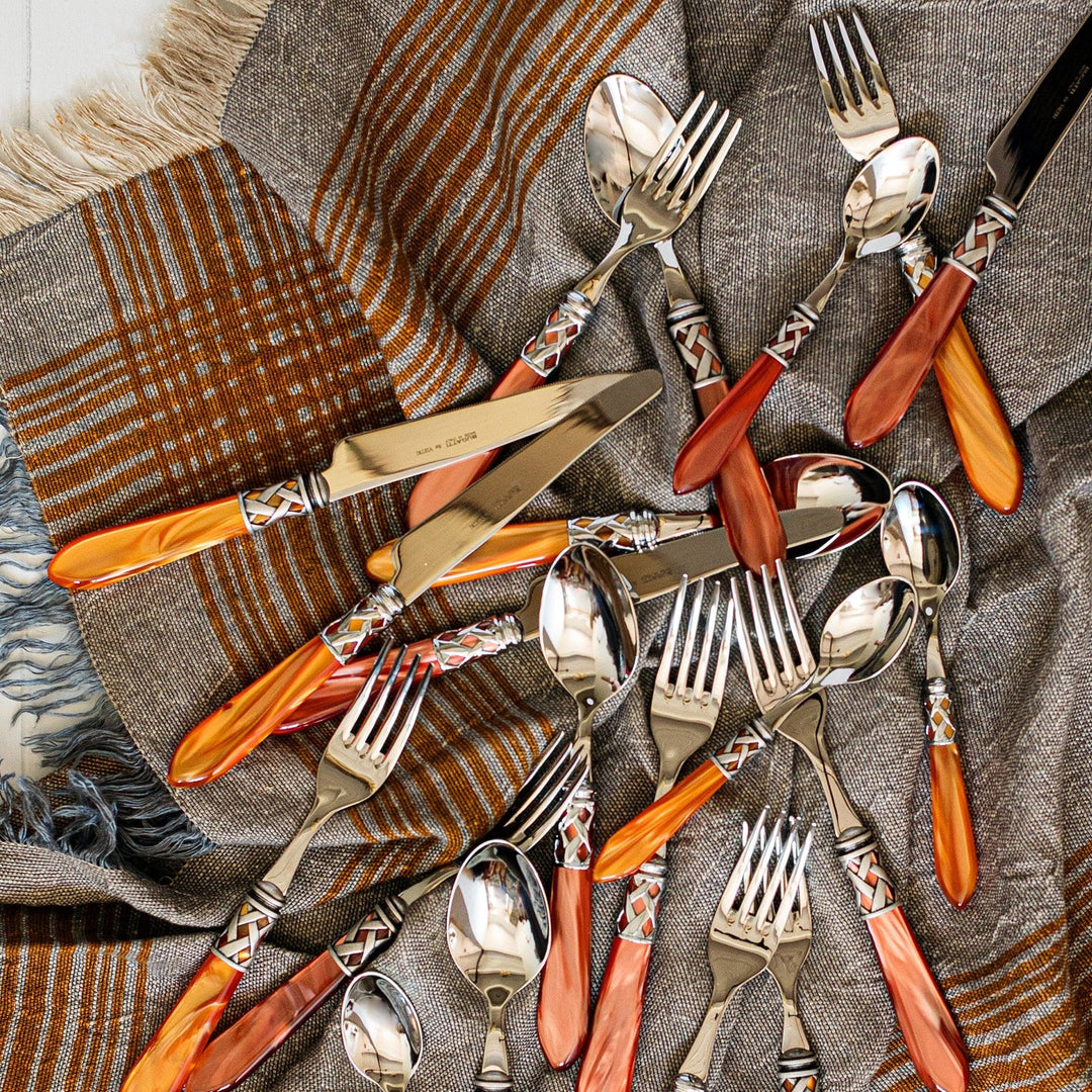 Aladdin Rust Five Piece Place Setting