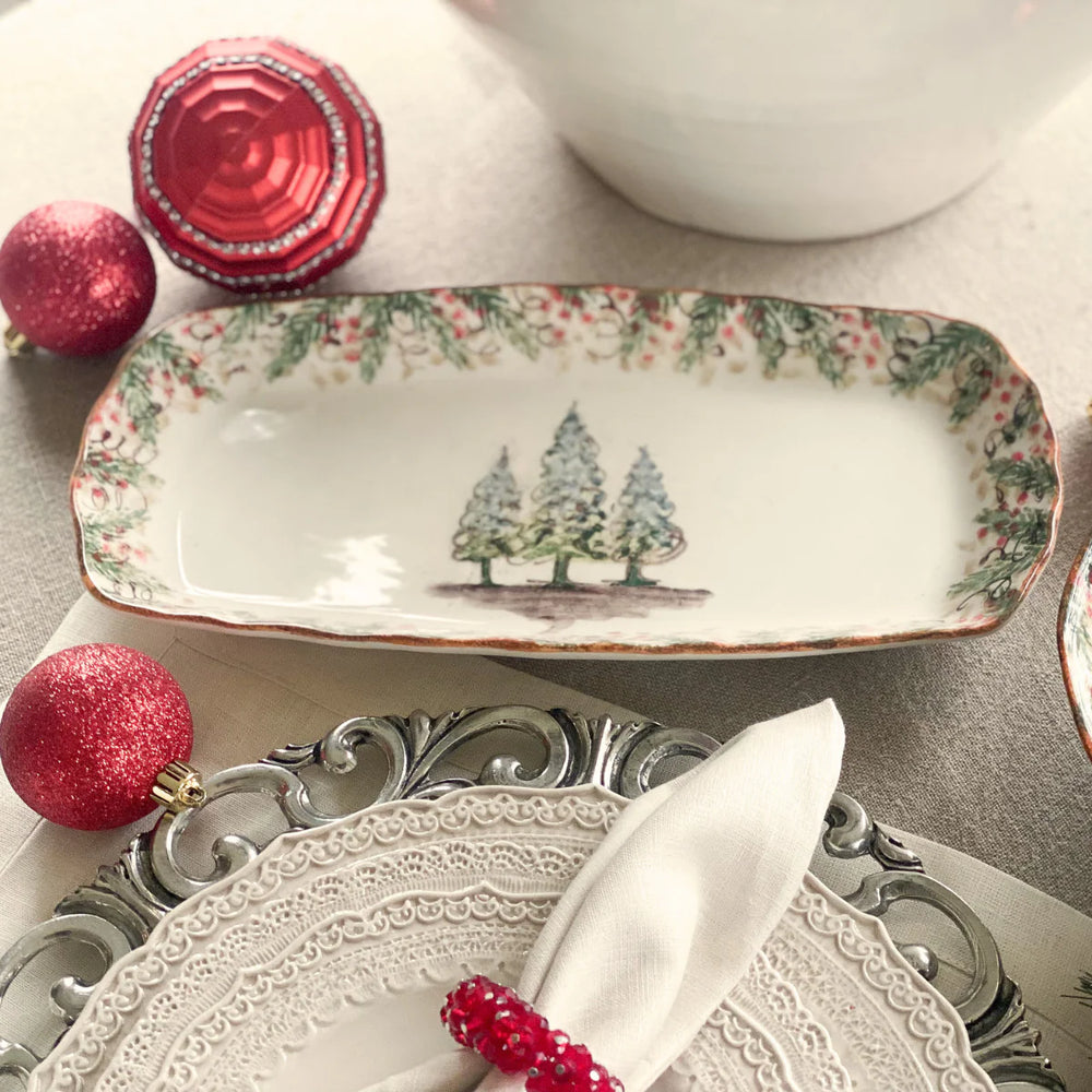 Natale Rectangular Tray