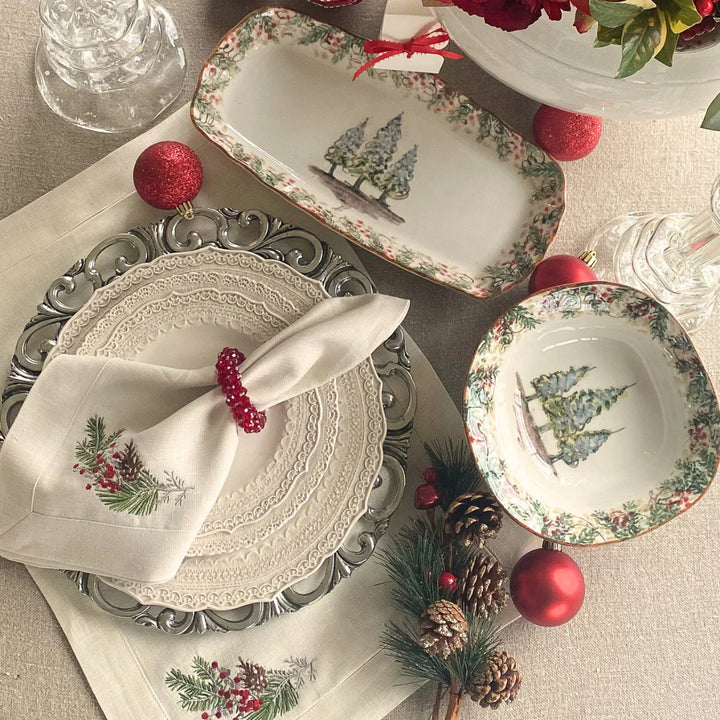 Natale Rectangular Tray