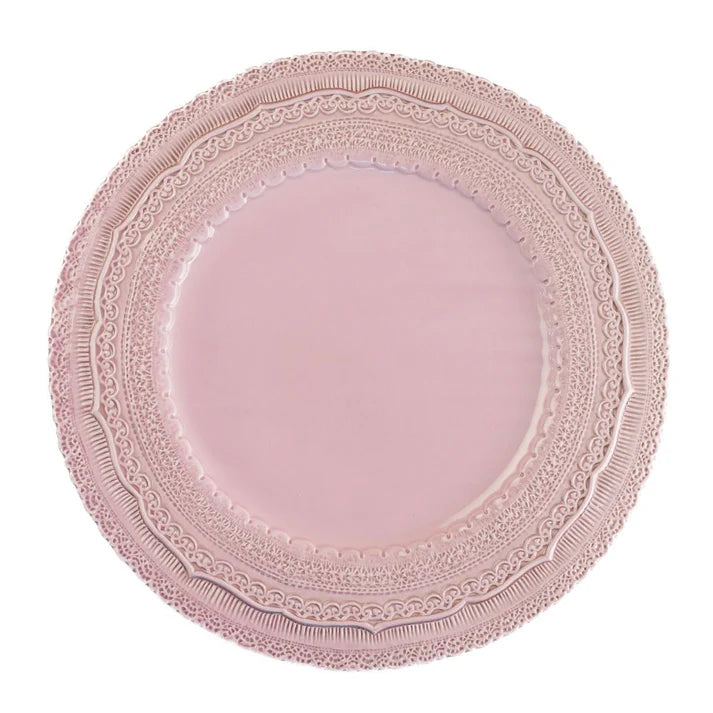 Finezza Rosa Pink Charger