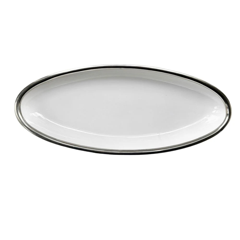 Tuscan Oval Fish Platter
