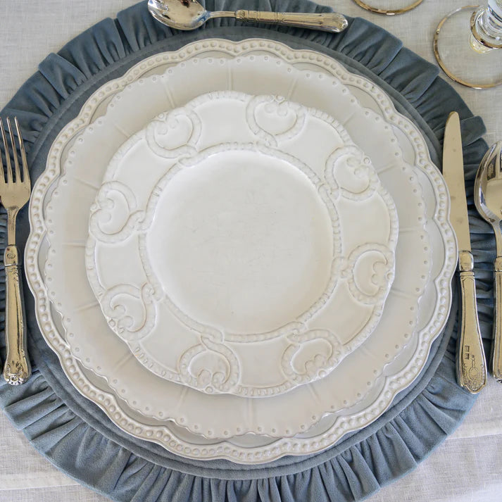 Bella Bianca Antique Lace Salad/Dessert Plate