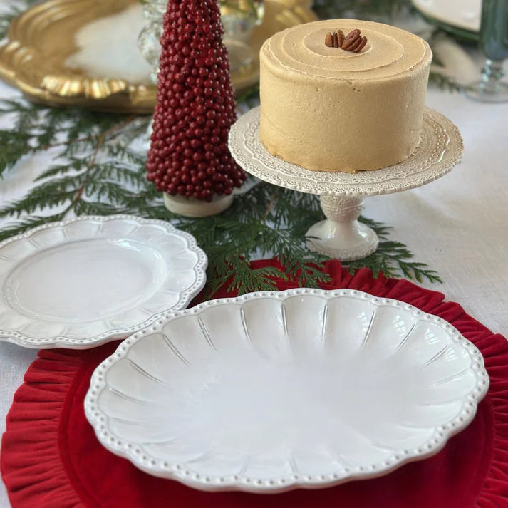 Bella Bianca Beaded Tray