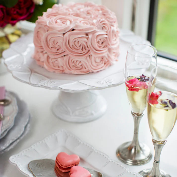 Bella Bianca Cake Plate