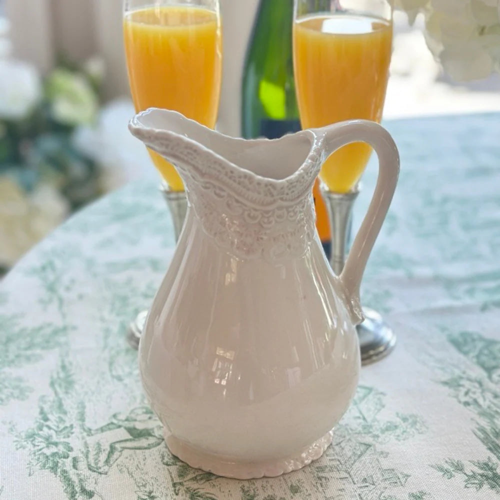 Finezza Cream Small Pitcher