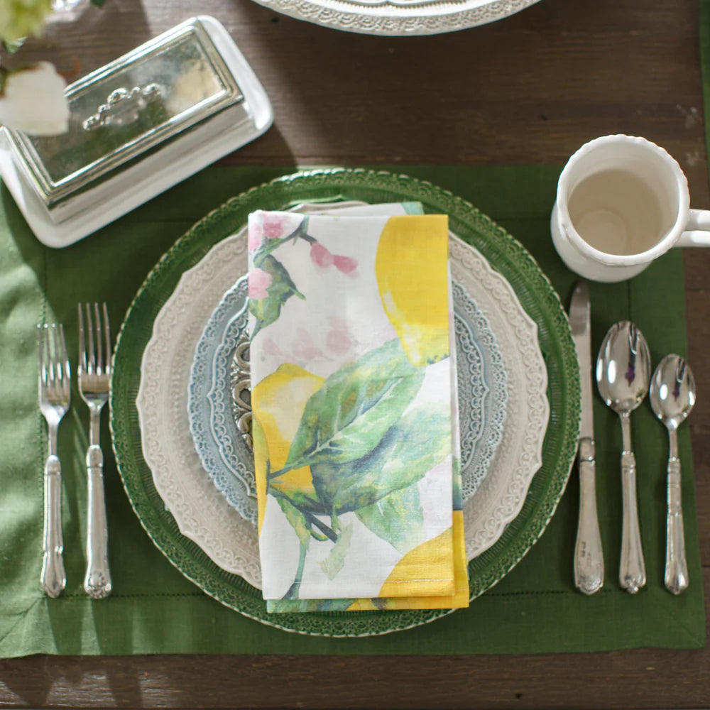 Finezza Holiday Green Charger