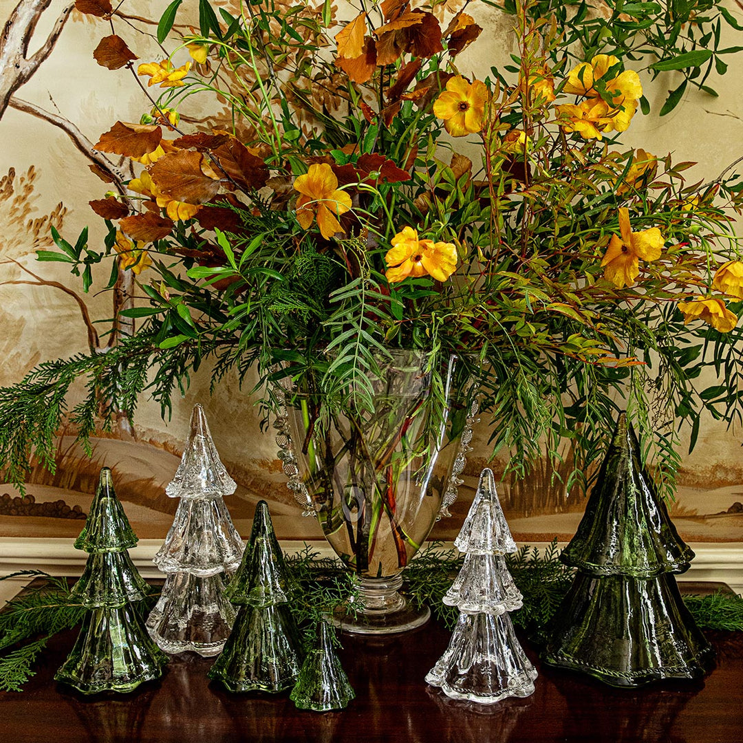 Berry &amp; Thread 10.5” Tree Set/3pc - Evergreen