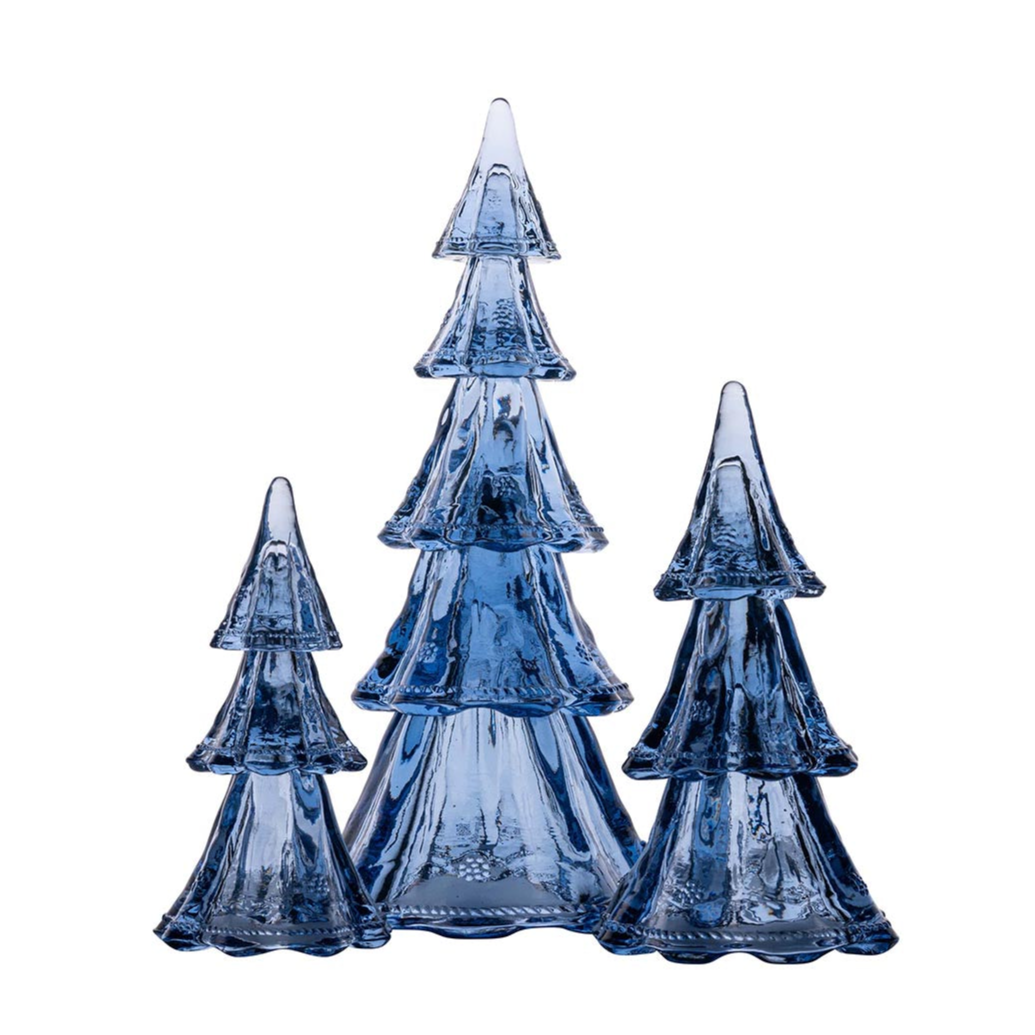 Berry & Thread 10.5" Tree Set/3pc - Blue
