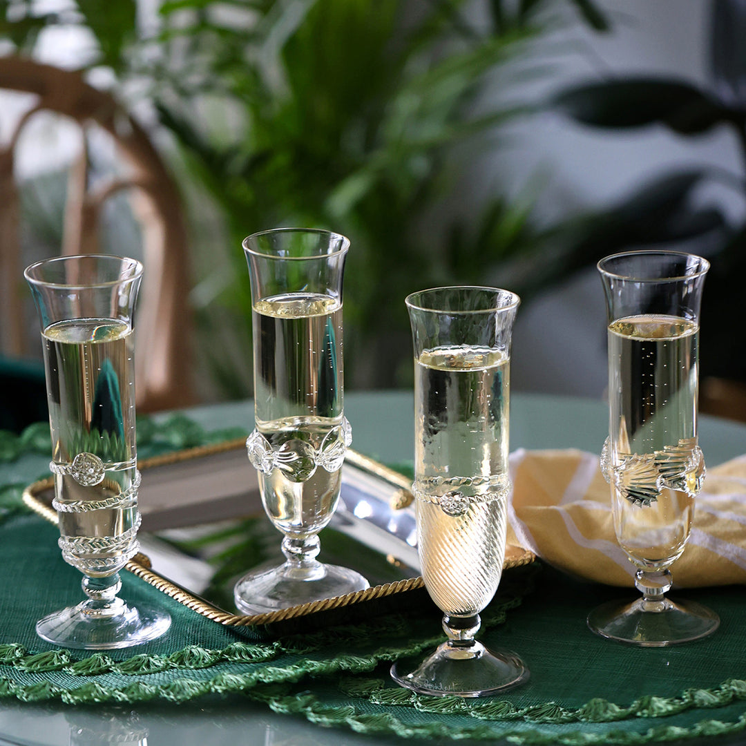 Heritage Flutes Assorted Set/4
