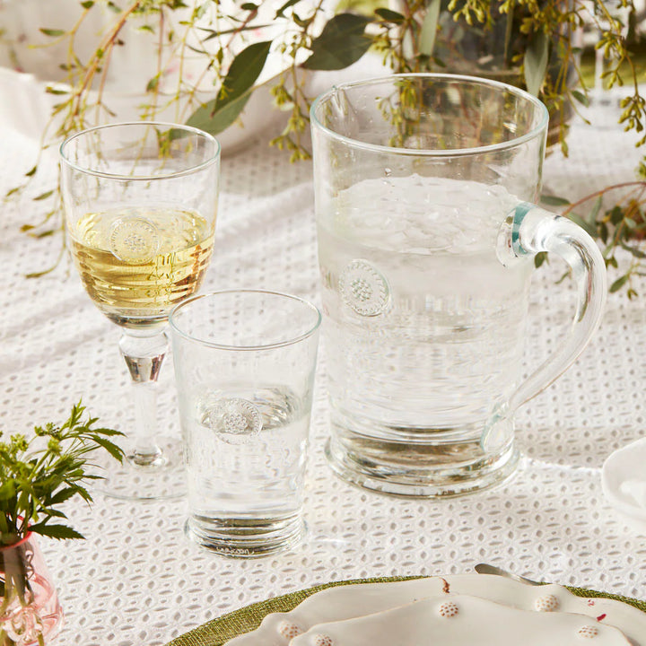 Berry & Thread Glass Pitcher
