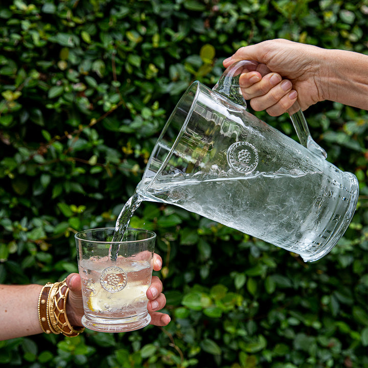 Berry & Thread Glass Pitcher