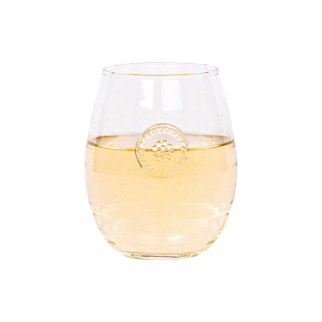Berry &amp; Thread Stemless White Wine Glass