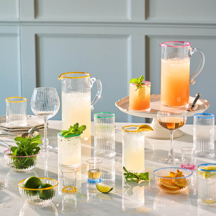 Nell Double Old Fashioned Assorted Set/4 - Multi