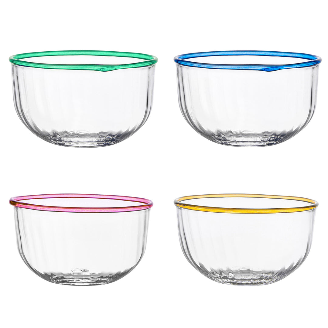 Nell 4.5" Bowl Assorted Set/4 - Multi