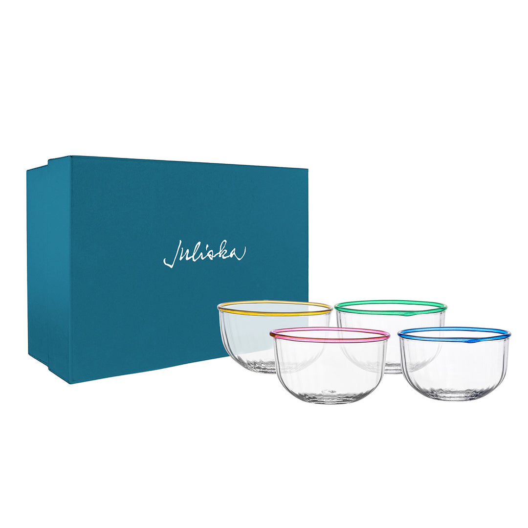 Nell 4.5" Bowl Assorted Set/4 - Multi