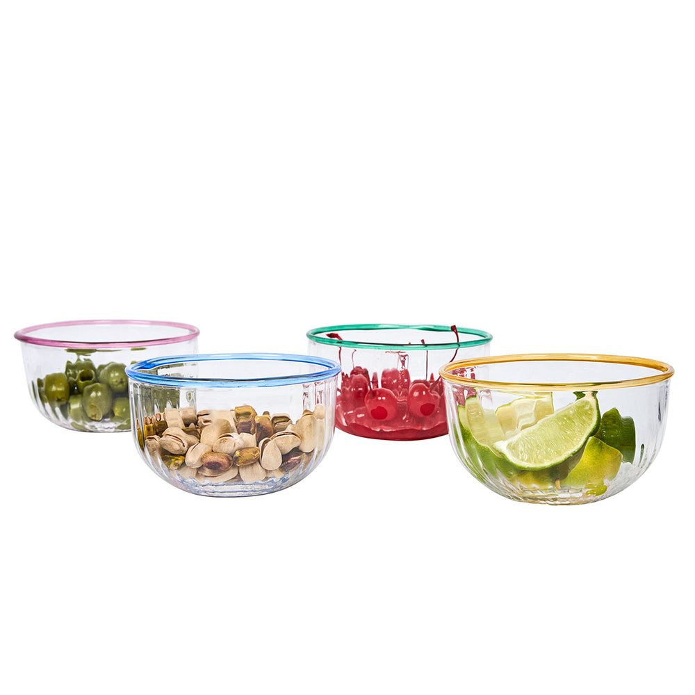 Nell 4.5" Bowl Assorted Set/4 - Multi