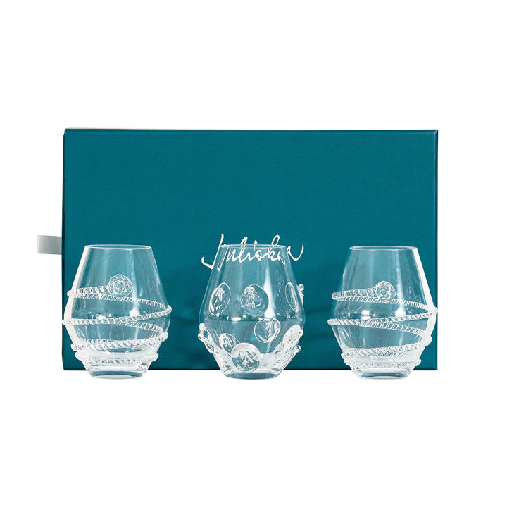 Assorted Mini Clear Vases Set 3/pc