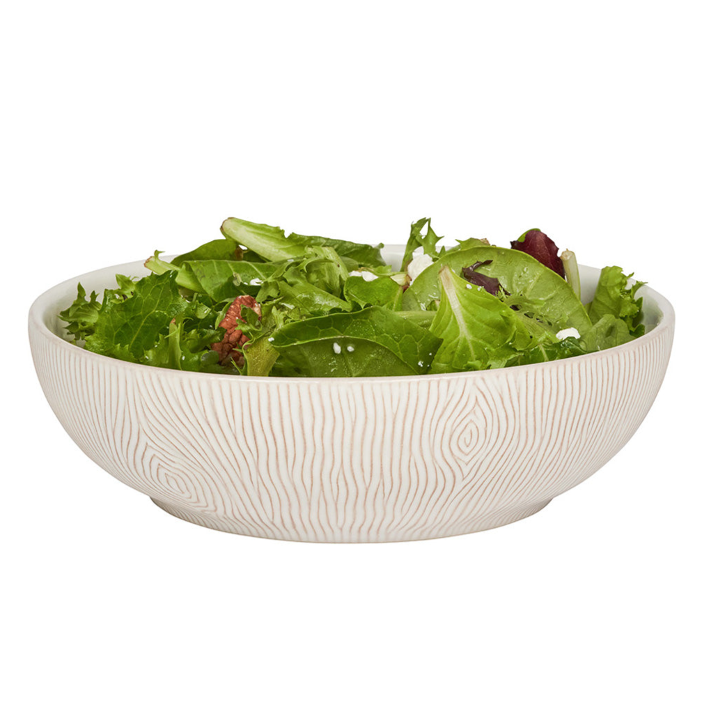 Blenheim Oak Coupe Bowl - Whitewash