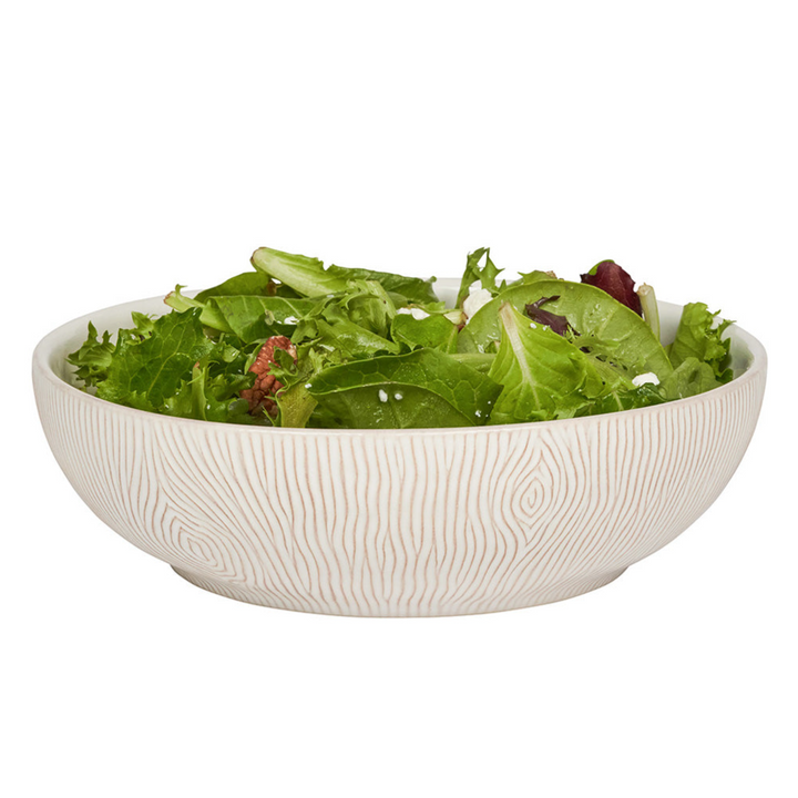 Blenheim Oak Coupe Bowl - Whitewash