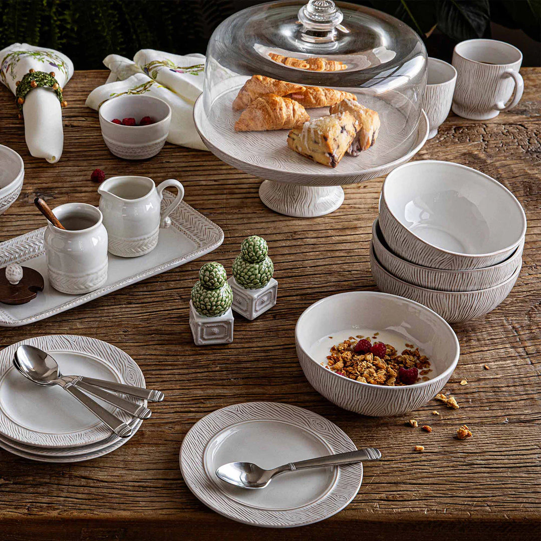Blenheim Oak Cake Stand - Whitewash