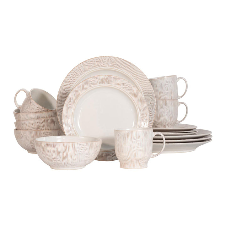 Blenheim Oak Whitewash 16pc Set