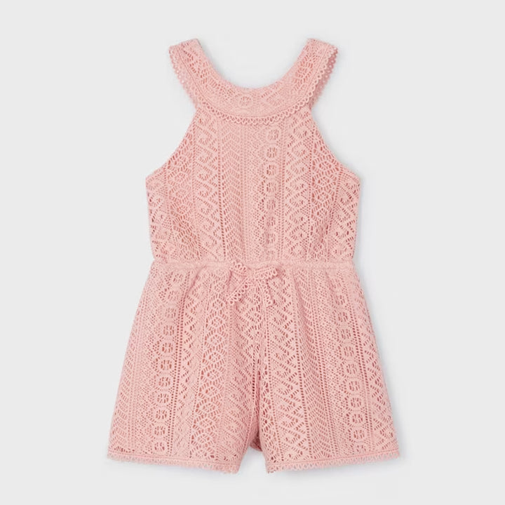Blush Guipure Romper