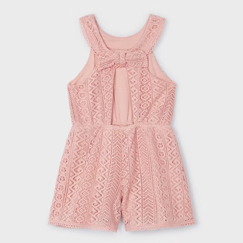 Blush Guipure Romper