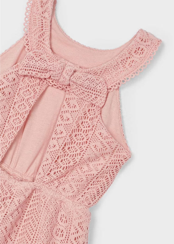 Blush Guipure Romper