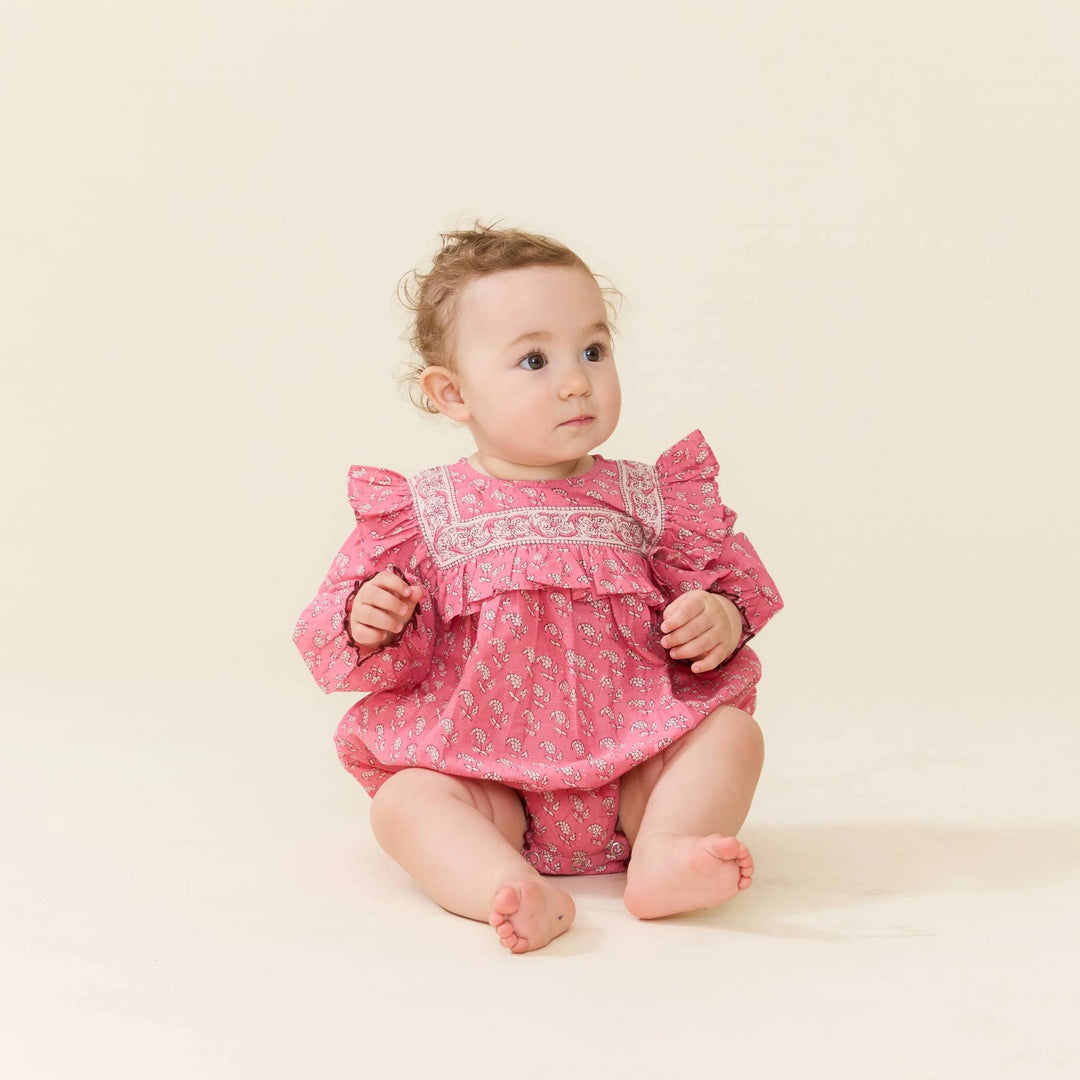 Baby Girls Quinn Bubble - Small Paisley