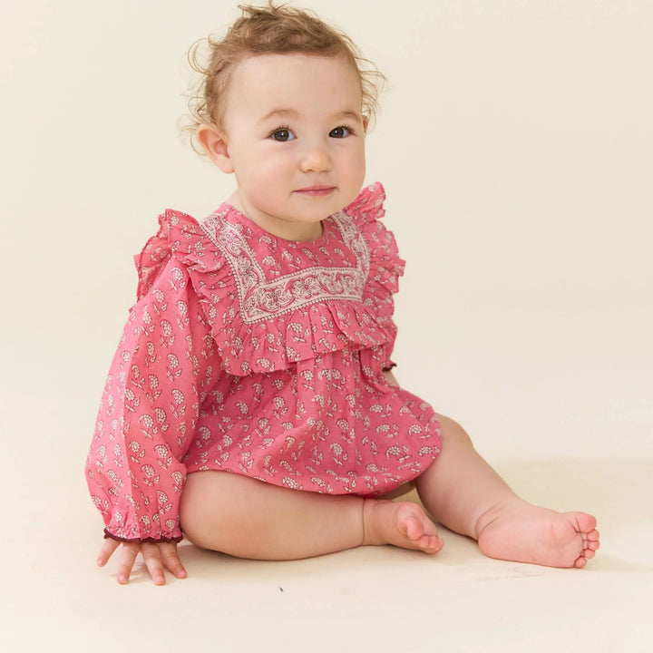 Baby Girls Quinn Bubble - Small Paisley