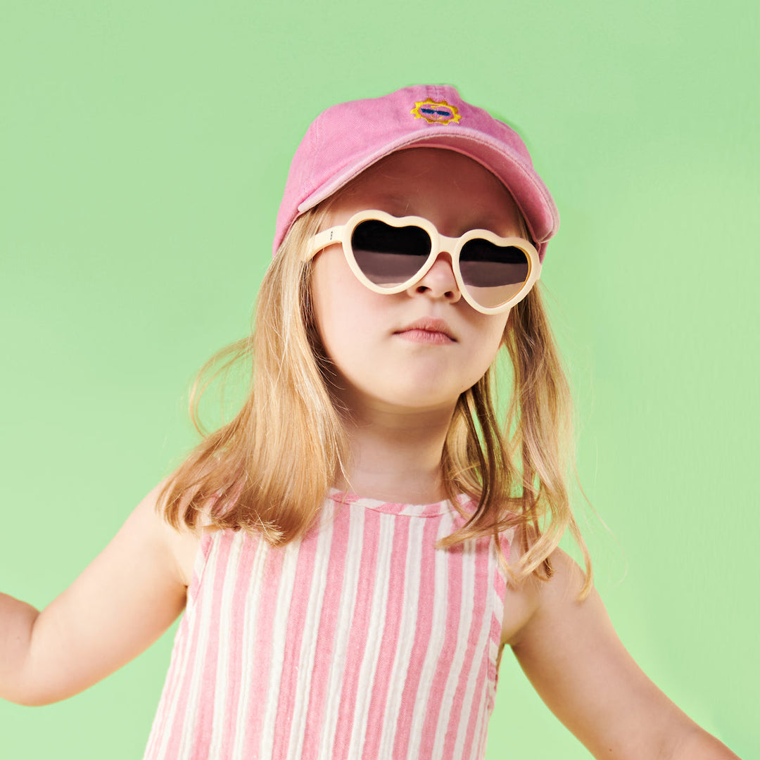 Babiators Sweet Cream Heart | Polarized Rose Gold Mirrored Lenses