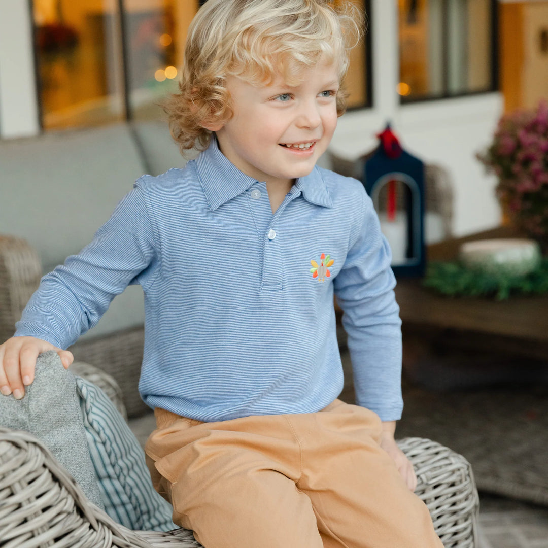 Charlie Pull On Pant - Cinnamon Twill