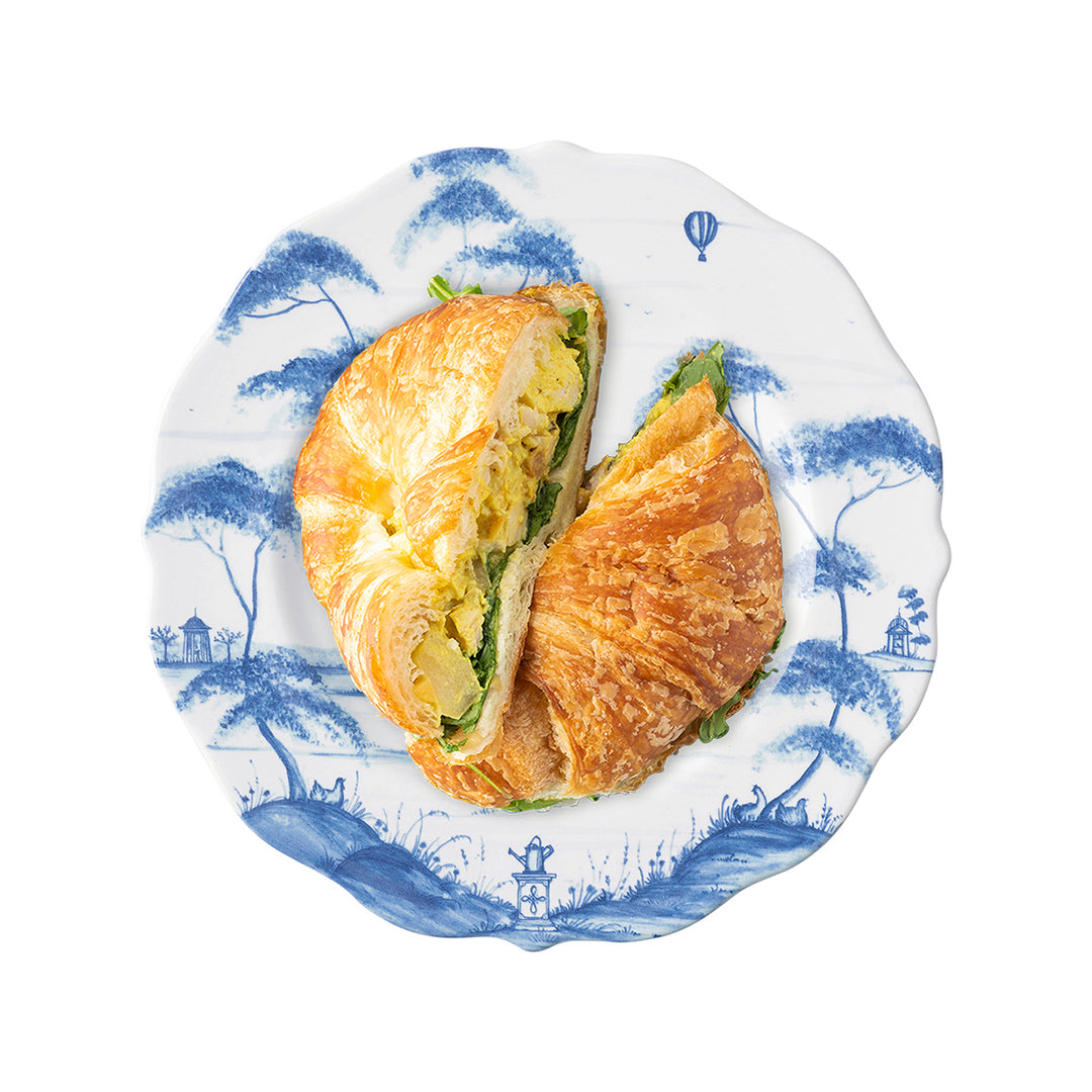 Country Estate Dessert/Salad Plate - Delft Blue