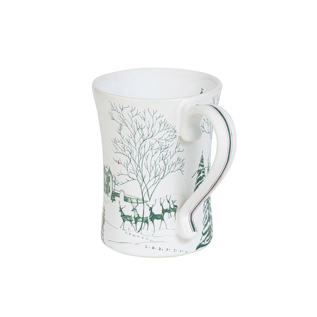 Country Estate Winter Frolic Mug - Evergreen