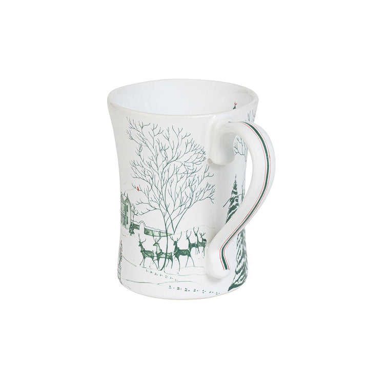 Country Estate Winter Frolic Mug - Evergreen