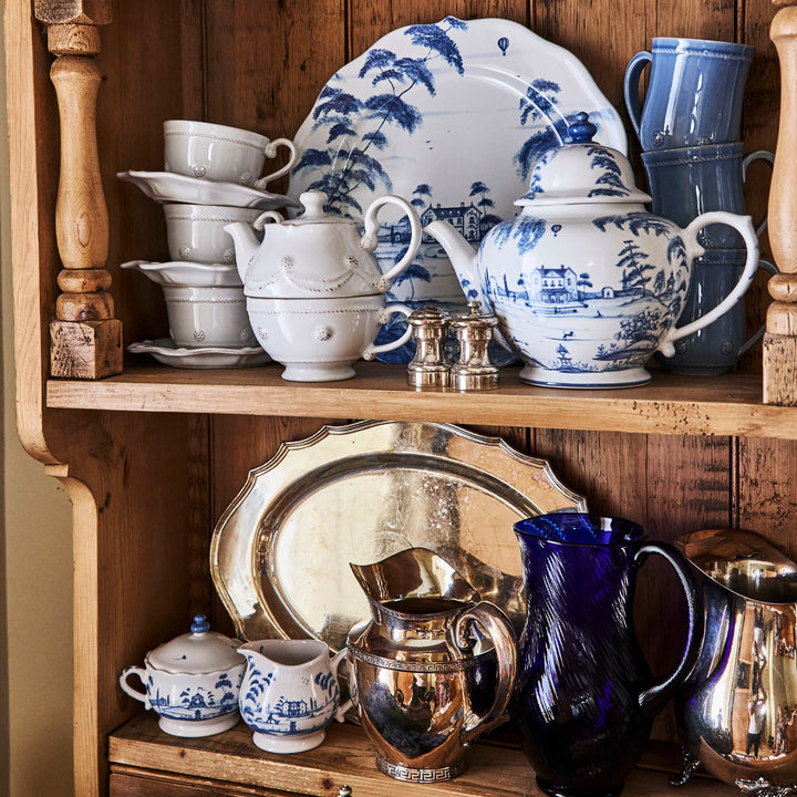 Country Estate Charger - Delft Blue