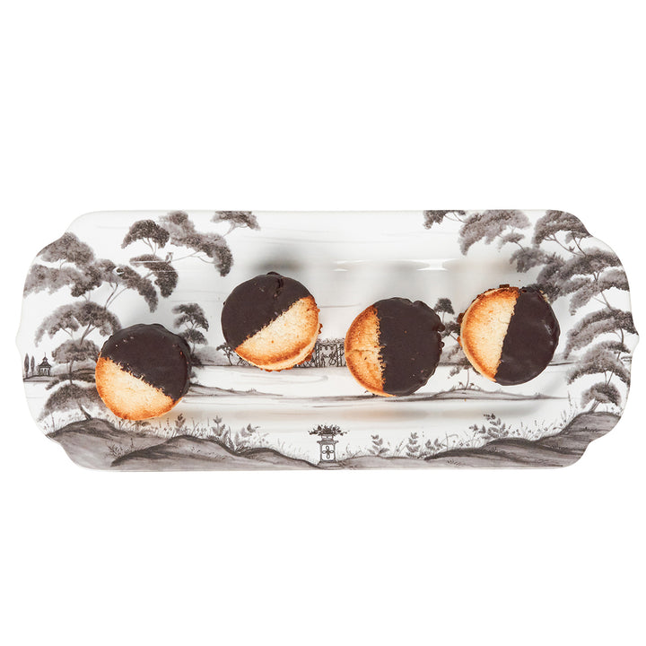 Country Estate 15" Hostess Tray - Flint Grey