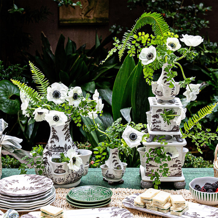 Country Estate Tulipiere Tower Set/3pc - Flint Grey