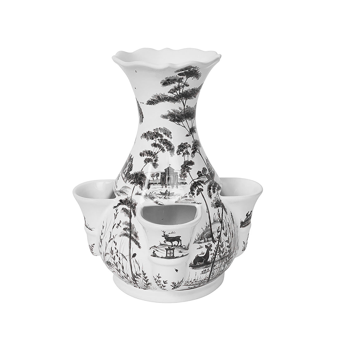 Country Estate 11.5" Tulipiere Vase - Flint Grey