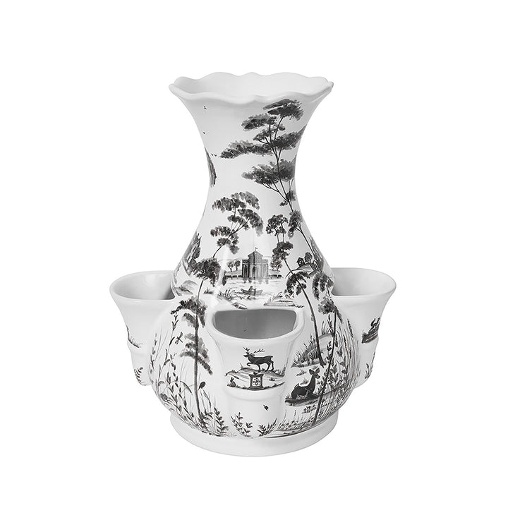 Country Estate 11.5" Tulipiere Vase - Flint Grey