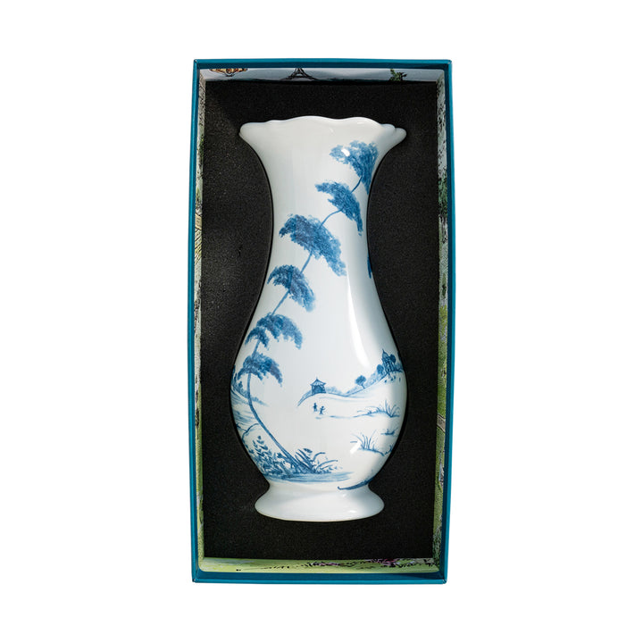 Country Estate Delft Blue 9" Vase