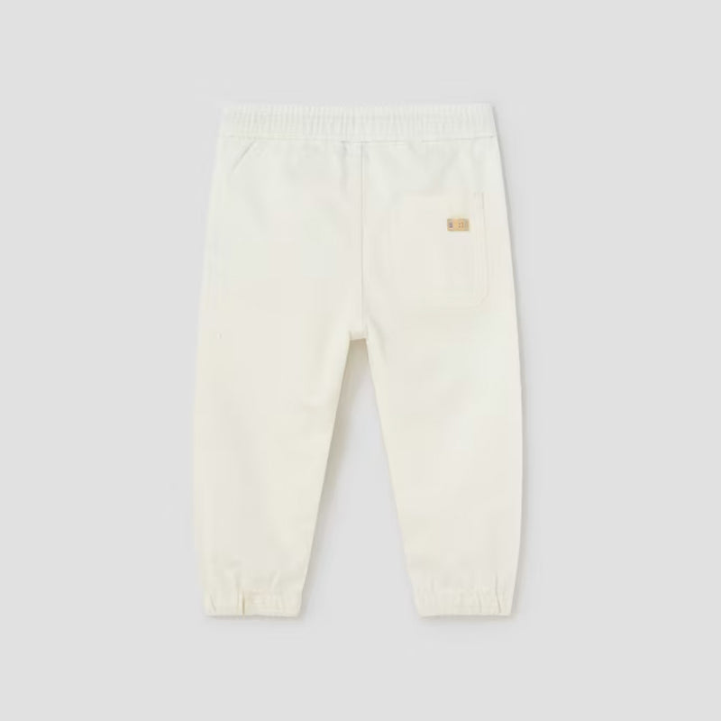 Cream Chino Joggers