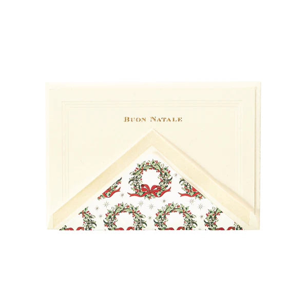 Carta Italiana Buon Natale Notecard Set (Pack of 10)