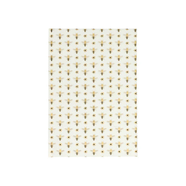 Carta Italiana Gold Bees Notebook